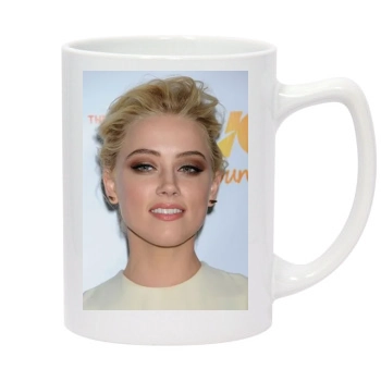 Amber Heard 14oz White Statesman Mug