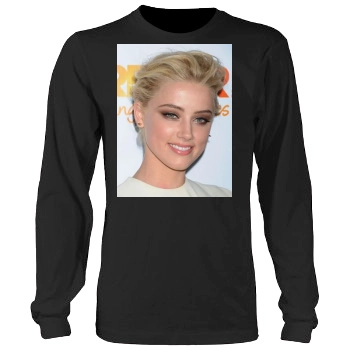 Amber Heard Men's Heavy Long Sleeve TShirt