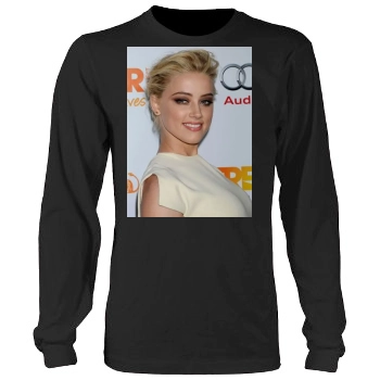 Amber Heard Men's Heavy Long Sleeve TShirt