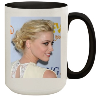 Amber Heard 15oz Colored Inner & Handle Mug