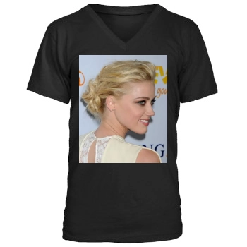 Amber Heard Men's V-Neck T-Shirt