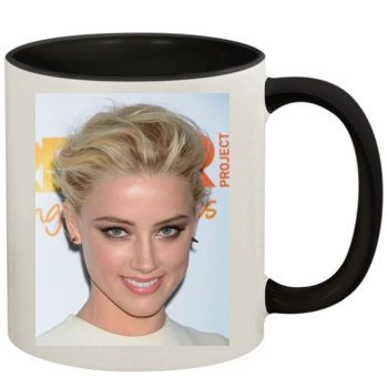 Amber Heard 11oz Colored Inner & Handle Mug