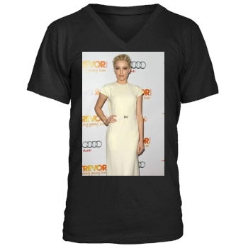 Amber Heard Men's V-Neck T-Shirt