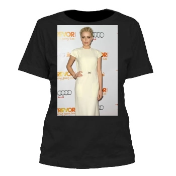 Amber Heard Women's Cut T-Shirt