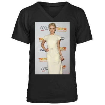 Amber Heard Men's V-Neck T-Shirt