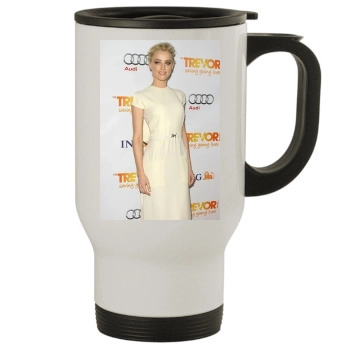 Amber Heard Stainless Steel Travel Mug