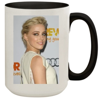 Amber Heard 15oz Colored Inner & Handle Mug