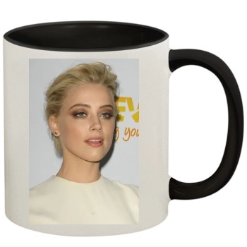 Amber Heard 11oz Colored Inner & Handle Mug