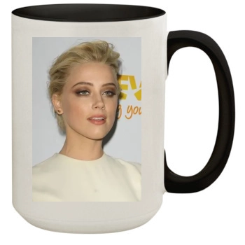 Amber Heard 15oz Colored Inner & Handle Mug