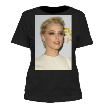 Amber Heard Women's Cut T-Shirt