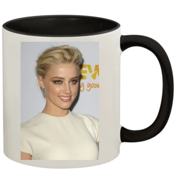 Amber Heard 11oz Colored Inner & Handle Mug