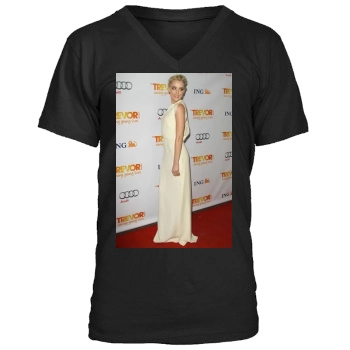 Amber Heard Men's V-Neck T-Shirt