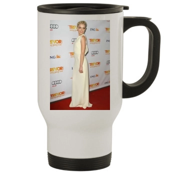 Amber Heard Stainless Steel Travel Mug