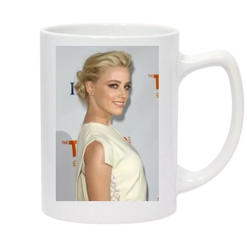 Amber Heard 14oz White Statesman Mug