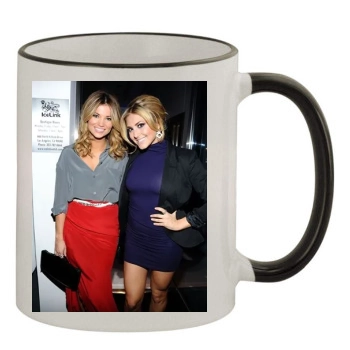 Amber Lancaster 11oz Colored Rim & Handle Mug