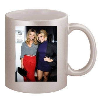 Amber Lancaster 11oz Metallic Silver Mug