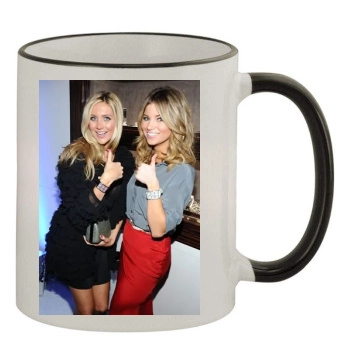 Amber Lancaster 11oz Colored Rim & Handle Mug