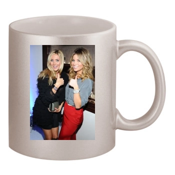 Amber Lancaster 11oz Metallic Silver Mug