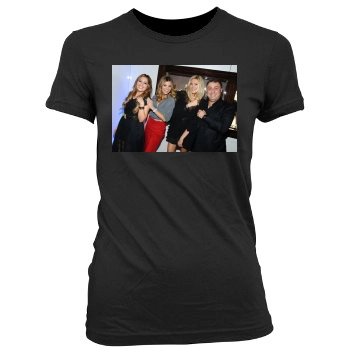 Amber Lancaster Women's Junior Cut Crewneck T-Shirt