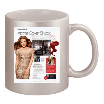 Amy Adams 11oz Metallic Silver Mug