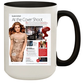 Amy Adams 15oz Colored Inner & Handle Mug