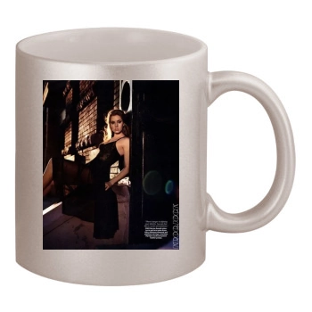 Amy Adams 11oz Metallic Silver Mug