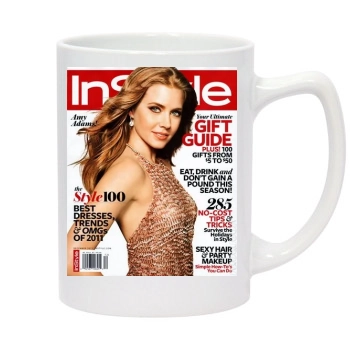 Amy Adams 14oz White Statesman Mug