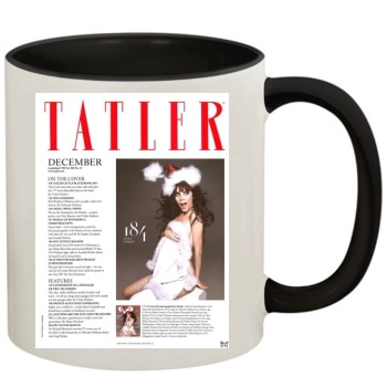 Anna Friel 11oz Colored Inner & Handle Mug