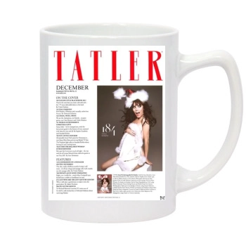 Anna Friel 14oz White Statesman Mug