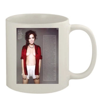 Anna Friel 11oz White Mug