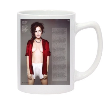 Anna Friel 14oz White Statesman Mug