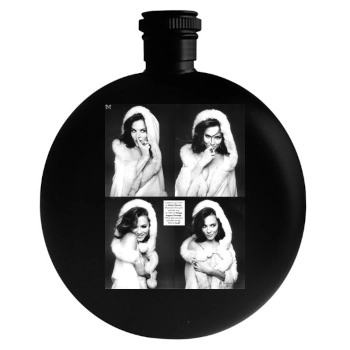 Anna Friel Round Flask