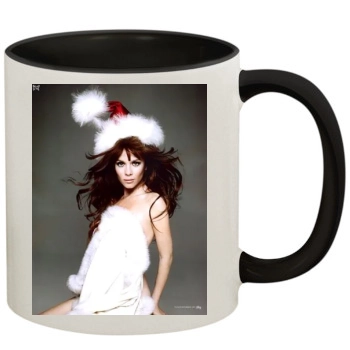 Anna Friel 11oz Colored Inner & Handle Mug