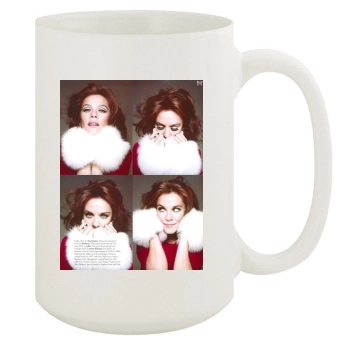 Anna Friel 15oz White Mug