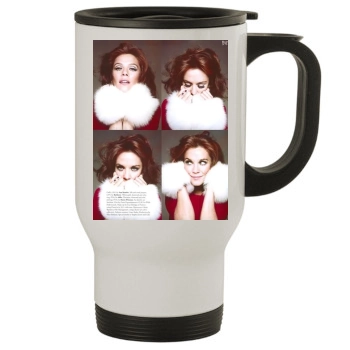 Anna Friel Stainless Steel Travel Mug