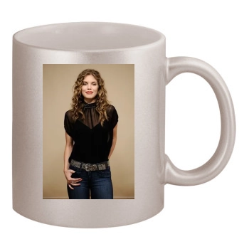 AnnaLynne McCord 11oz Metallic Silver Mug