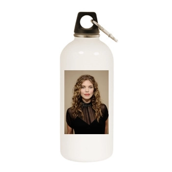 AnnaLynne McCord White Water Bottle With Carabiner