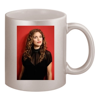 AnnaLynne McCord 11oz Metallic Silver Mug