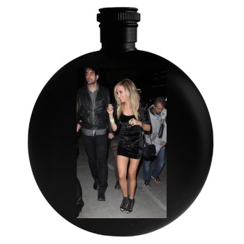 Ashley Tisdale Round Flask