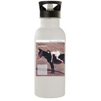 Aubrey Plaza Stainless Steel Water Bottle