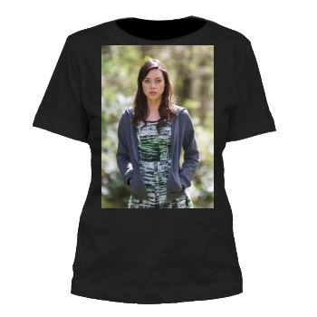 Aubrey Plaza Women's Cut T-Shirt