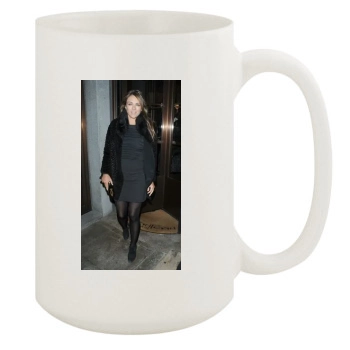 Elizabeth Hurley 15oz White Mug