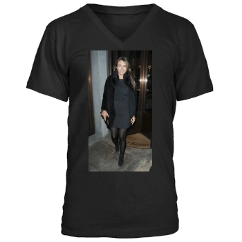 Elizabeth Hurley Men's V-Neck T-Shirt