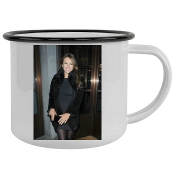 Elizabeth Hurley Camping Mug