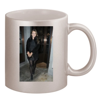 Elizabeth Hurley 11oz Metallic Silver Mug