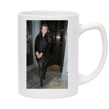 Elizabeth Hurley 14oz White Statesman Mug