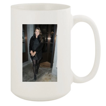 Elizabeth Hurley 15oz White Mug