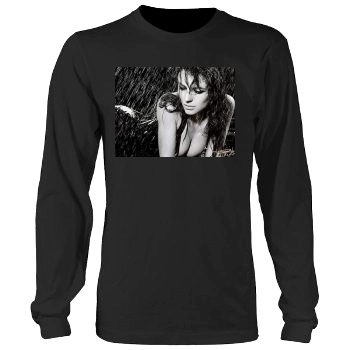 Elizabeth Hurley Men's Heavy Long Sleeve TShirt