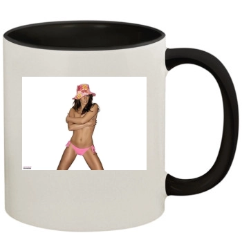 Elizabeth Hurley 11oz Colored Inner & Handle Mug