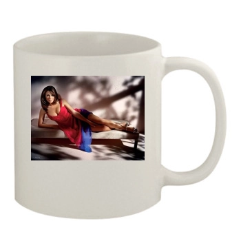 Elizabeth Hurley 11oz White Mug